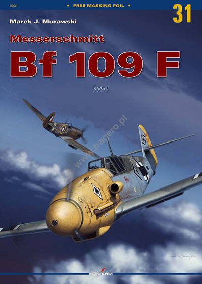 Kagero 3031 Messerschmitt Bf 109 F (sans décalcomanies) EN