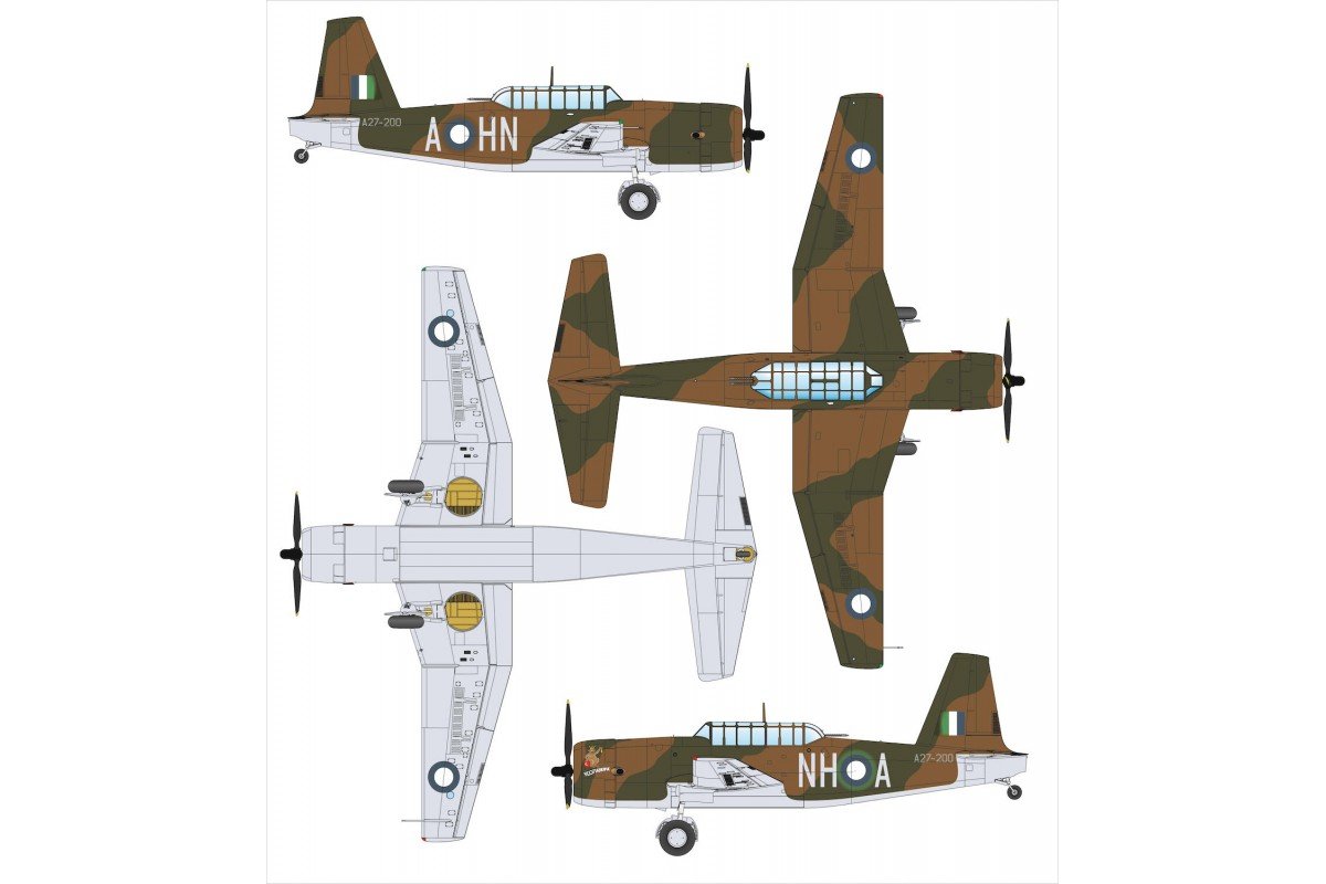 Dora Wings 48044 Vultee Vengeance Mk.II 1/48 – imagen 11