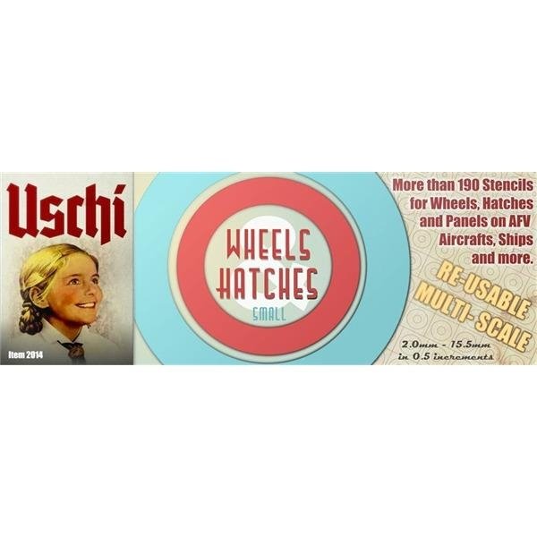 Uschi van der Rosten 2014 Wheels &amp;amp; Hatches Small (2 - 15,5mm incresent)