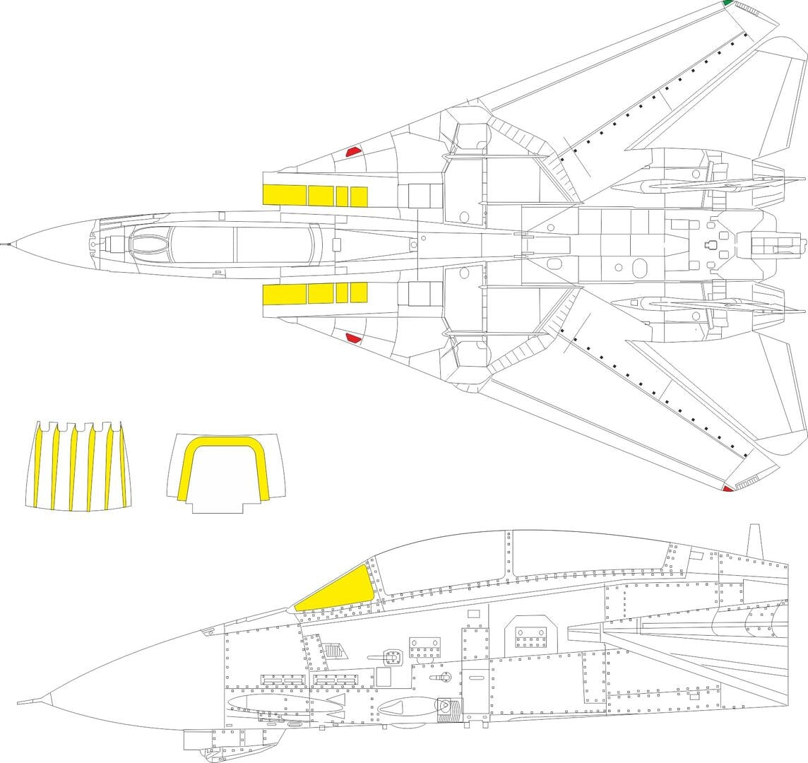 Eduard EX1103 F-14D GREAT WALL HOBBY 1/48 – Bild 2