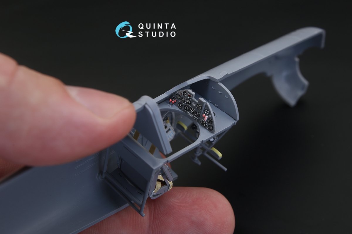 Quinta Studio QD32056 IAR - 81C 3D-Printed &amp;amp; coloured Interior on decal paper (for Special Hobby kit) 1/32 – Bild 5
