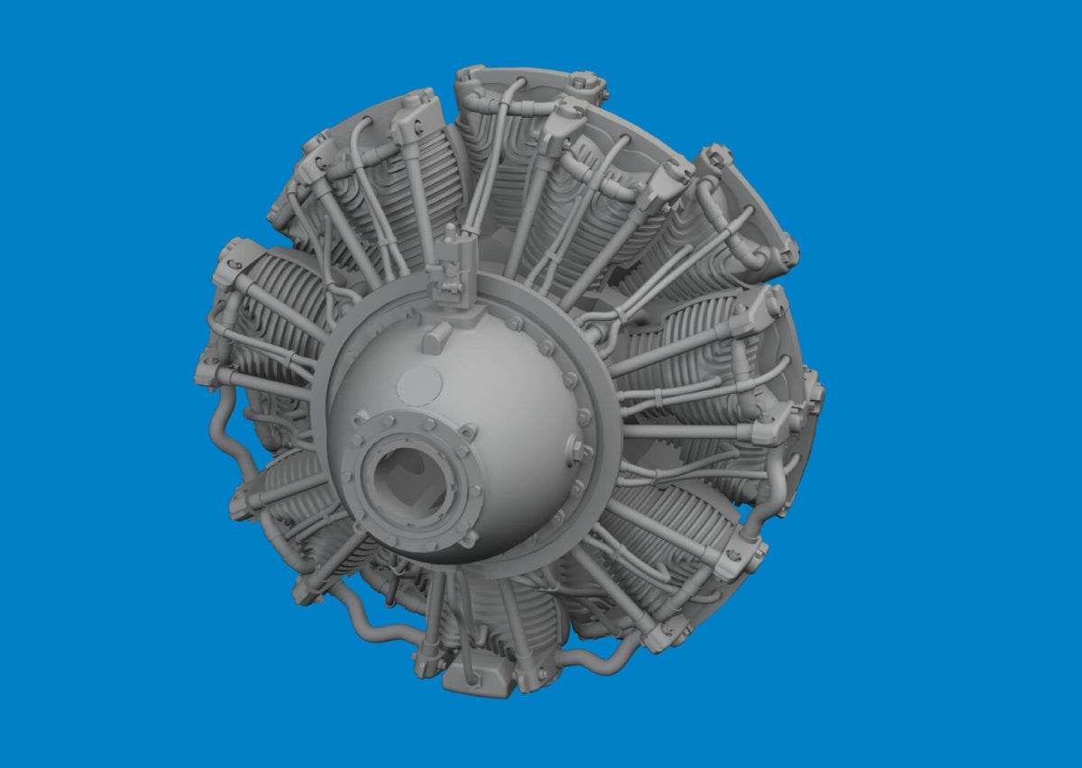 Eduard 6481111 B-24D engines PRINT HOBBY BOSS 1/48 – zdjęcie 2