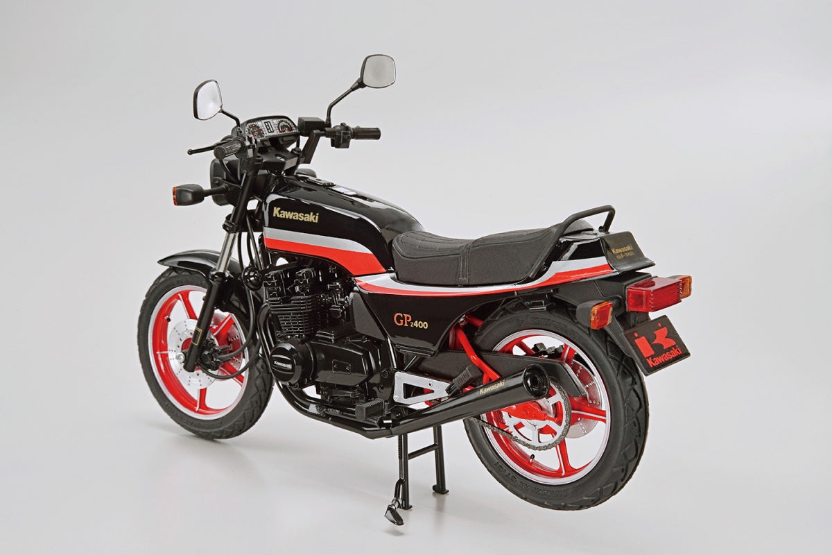 Aoshima 06267 Kawasaki KZ400M Z400GP 82 w/Custom Parts 1/12 – immagine 3