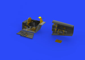 Eduard 648472 Bf 109E cockpit &amp;amp; radio compartment 1/48 EDUARD