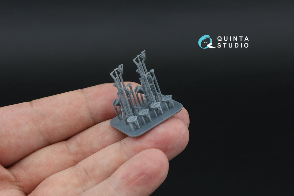 Quinta Studio QT48133 DA Machine Gun (Soviet, WWII), 2 pcs (for all kits) 1/48