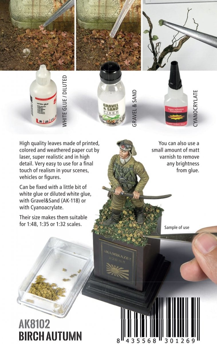 AK Interactive AK8102 BIRCH AUTUMN (TOP QUALITY) 1/35 – Bild 3