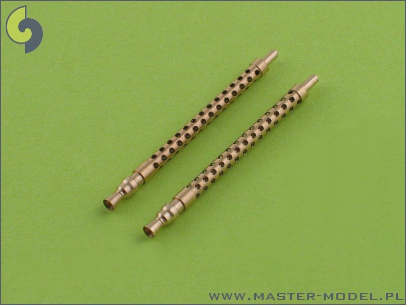 Master AM-32-002 German aircraft machine gun MG-17 barrels (2pcs) 1/32 – immagine 4