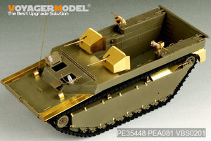 Maquette Voyager PE35448 WWII US LVT-4 Water Buffalo Landing Vehicle Chenillé de base pour AFV CLUB 35205 1/35  – image 16