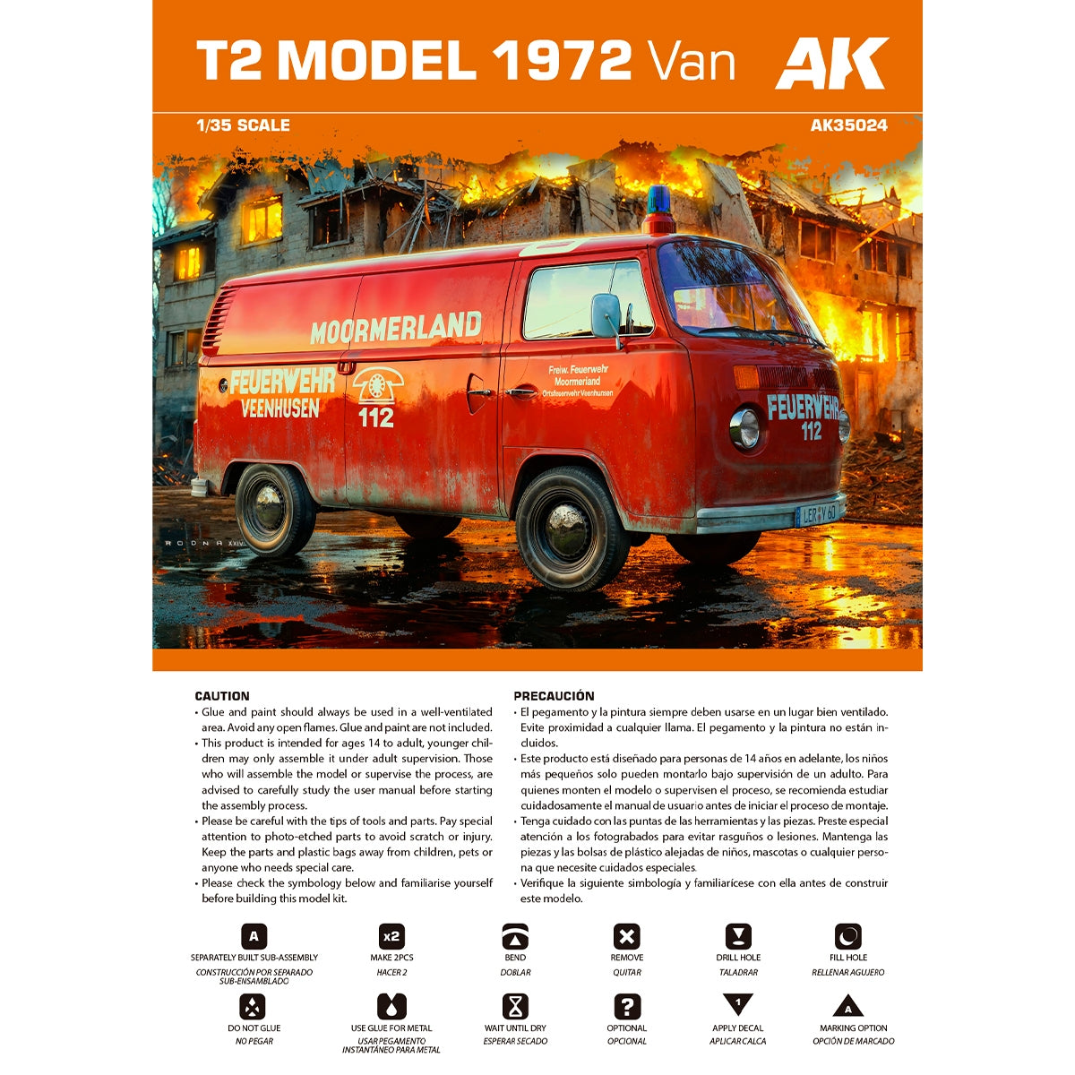 AK Interactive AK35024 T2 MODEL 1972 VAN 1/35 – imagen 11
