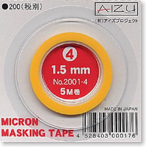 Aizu 2001-4 Micron Masking Tape (1.5mm)