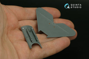 Quinta Studio QD48298 Fokker EV-DVIII 3D-Printed &amp;amp; coloured Interior on decal paper (Eduard) 1/48 – zdjęcie 9