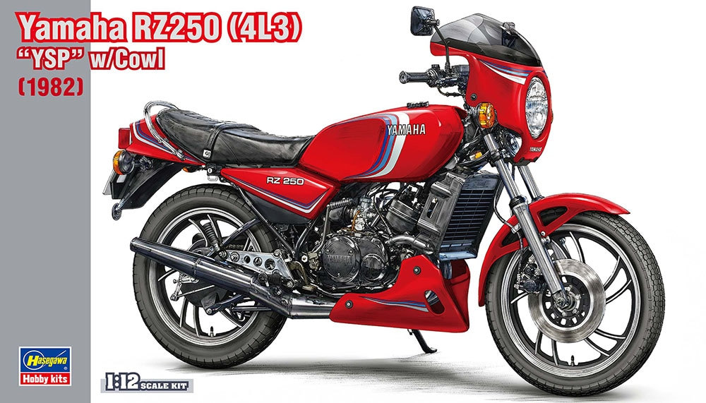 Hasegawa 21770 Yamaha RZ250 (4L3) "YSP" w/Cowl (1982) 1/12