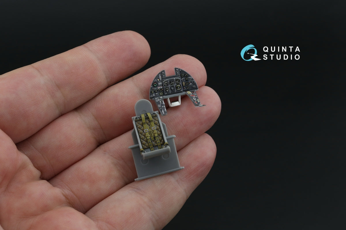 Quinta Studio QD48503 Typhoon Mk.Ib late 3D-Printed &amp;amp; coloured Interior on decal paper (Hasegawa/Italeri) 1/48 – Bild 8