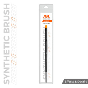AK Interactive AKB019 AK SYNTHETIC BRUSH – HAMMER – zdjęcie 2