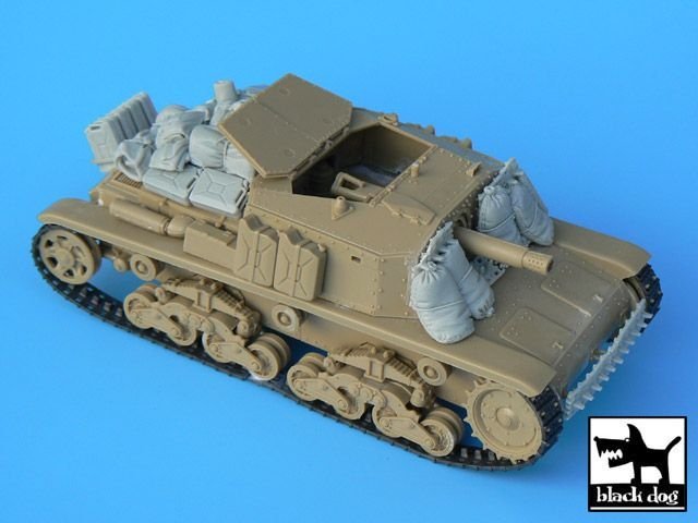 Black Dog T35004 Semovente M40-75/18 accessories set for Tamiya kits 1/35 – zdjęcie 4