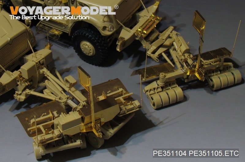 Kit de mise à niveau du rouleau de déminage Spark II de l&amp;#39;armée américaine moderne Voyager Model PE351105 pour PANDA HOBBY 1/35 – image 8