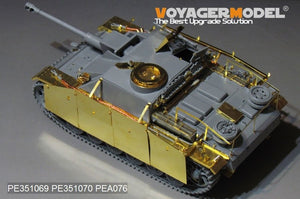 Voyager Model PE351069 WWII German StuG.III Ausf.G Early Production Basic(For TAKOM 8004) 1/35 – zdjęcie 3