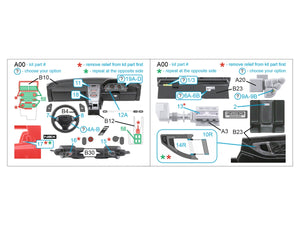 Quinta Studio QD24008 Honda NSX NA1 Japanese version 3D-Printed &amp;amp; coloured Interior on decal paper (Tamiya) 1/24 – Bild 2