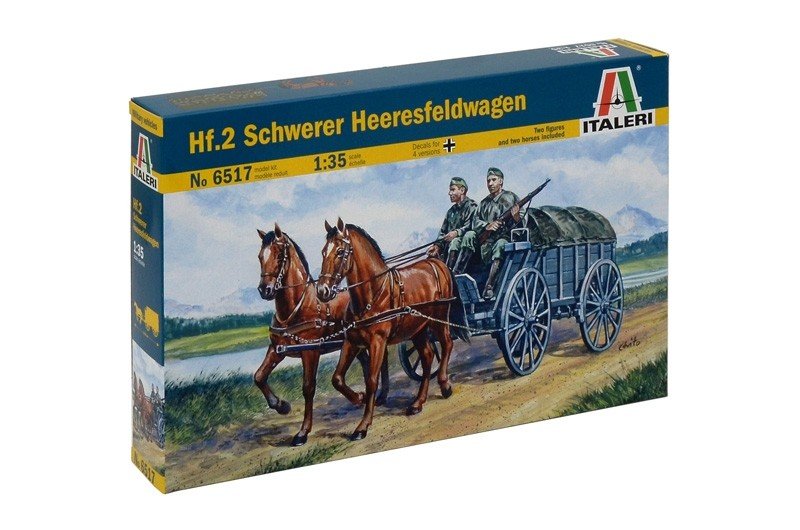 Italeri 6517 Hf.2 Schwerer Heeresfeldwagen 1/35 – immagine 2