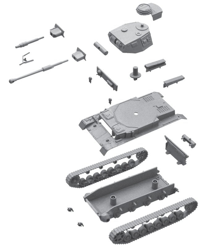 Italeri 7514 SD. KFZ. 161 PZ. KPFW. IV AUSF.F1/F2 1/72 – zdjęcie 5
