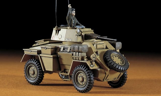 Hasegawa MT25 VOITURE BLINDÉE HUMBER Mk.II (1/72) – image 2