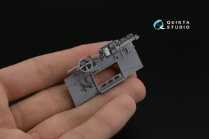 Quinta Studio QD43001 KAMAZ-43509 3D-Printed coloured Interior on decal paper (Zvezda) 1/43 – Bild 10