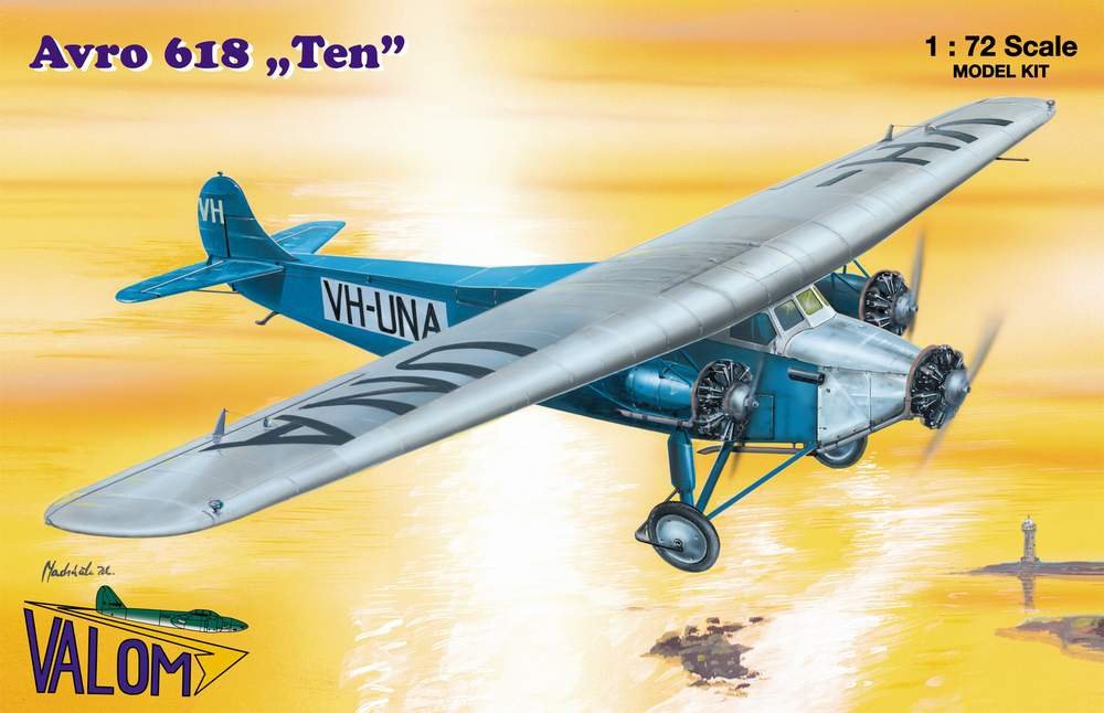 Valom 72039 Avro 618 „Ten“ 1/72