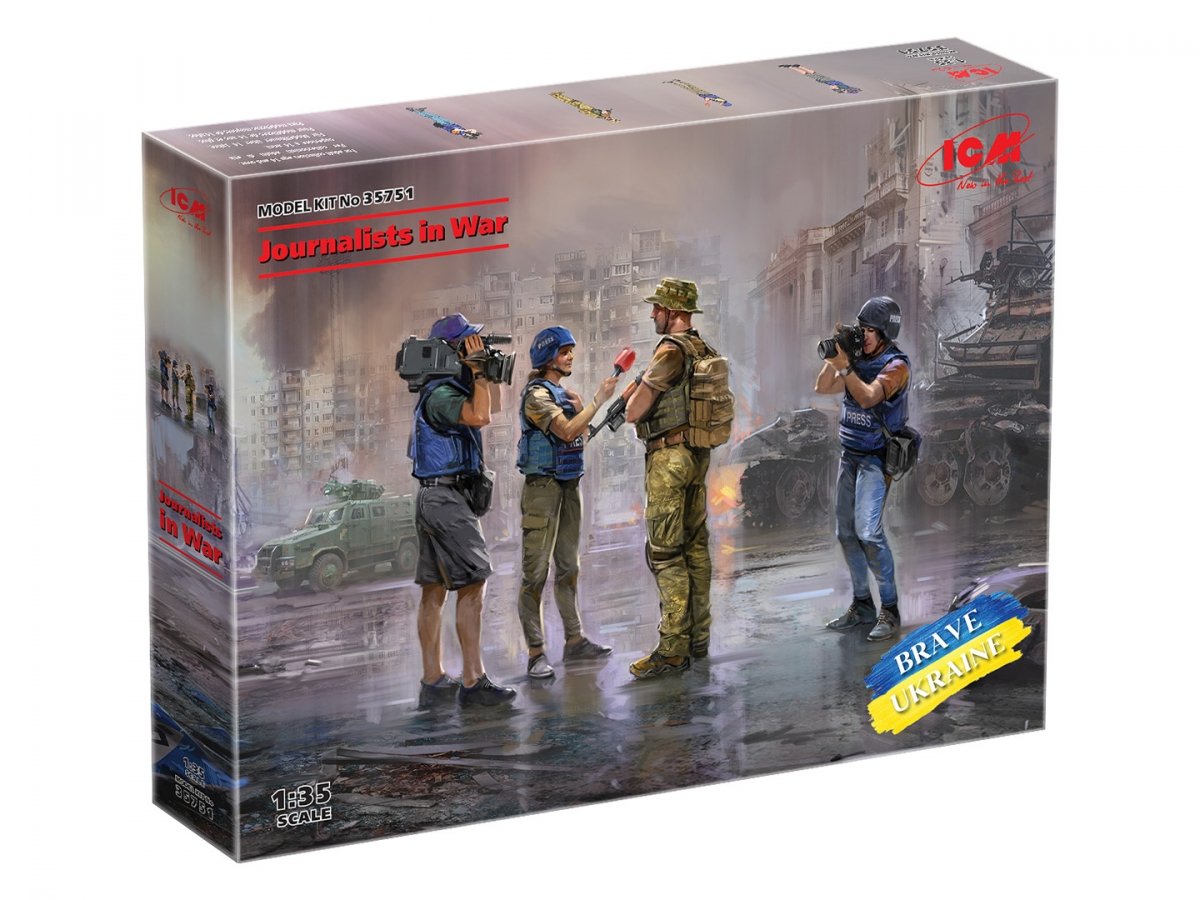 ICM 35751 Journalistes en temps de guerre 1/35 – image 2