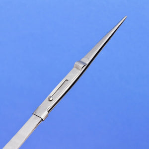 Modelcraft PTW1093-FR Fine Serrated Locking Stainless Steel Tweezers – immagine 3