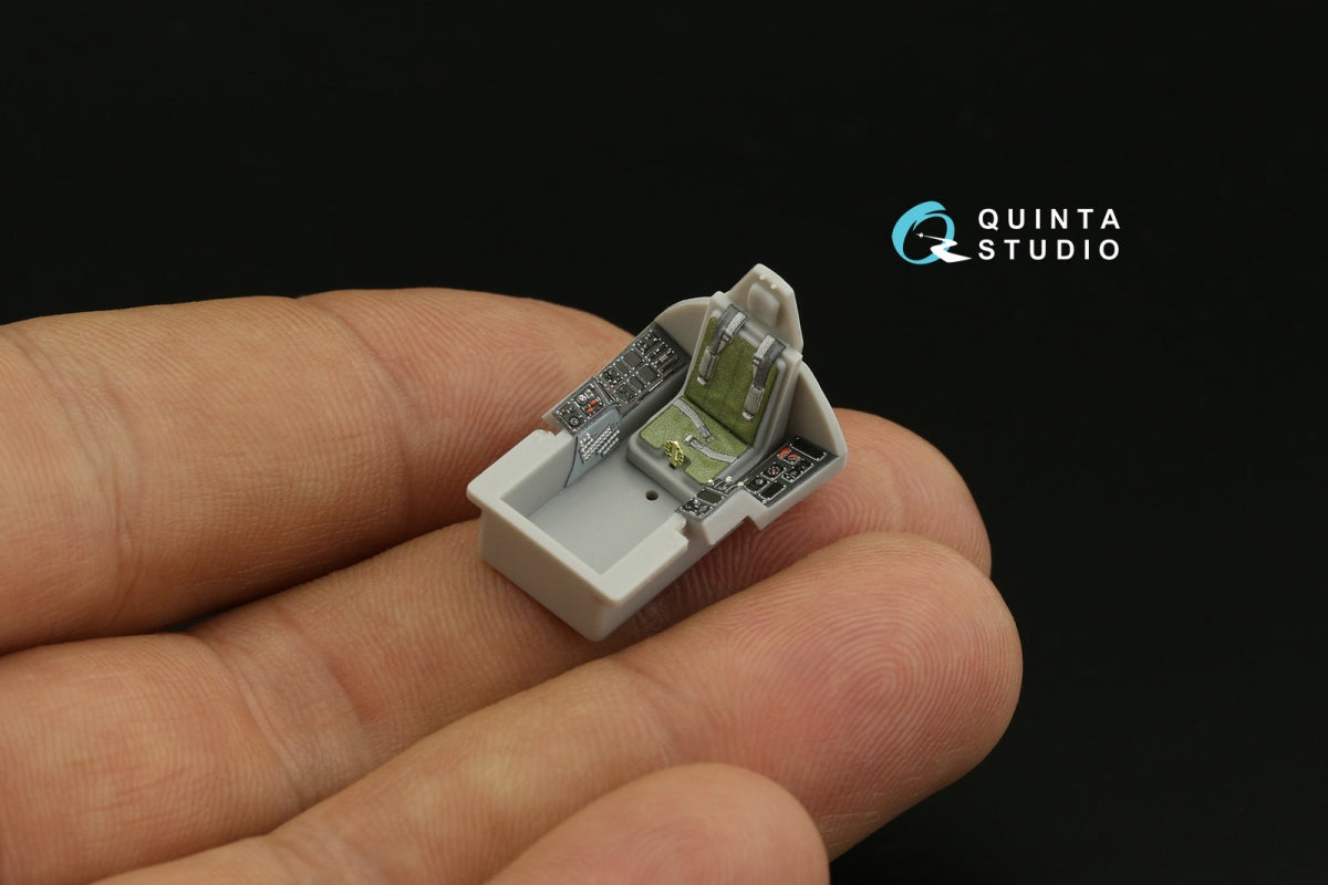 Intérieur imprimé en 3D et coloré sur papier décalcomanie Quinta Studio QD72053 A-1J (Hasegawa) 1/72 – image 5