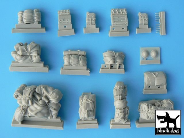 Black Dog T35007 Staghound accessories set for Bronco kit 1/35 – Bild 3