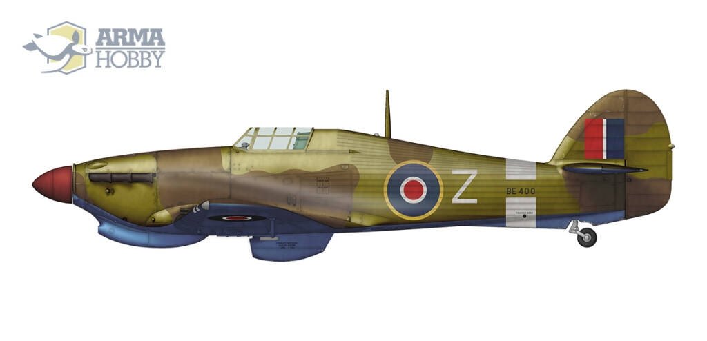 Arma Hobby 70044 Hurricane Mk II B Trop Model Kit 1/72 – Bild 3