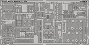 Eduard 49848 Walrus Mk. et intérieur AIRFIX 1/48