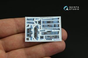 Quinta Studio QDS-48320 Su-30SM 3D-Printed &amp;amp; coloured Interior on decal paper (GWH) (Small version) 1/48 – Bild 6