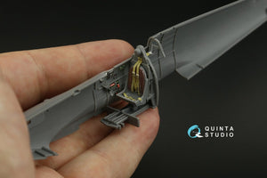 Quinta Studio QD48136 Spitfire Mk.V 3D-Printed &amp;amp; coloured Interior on decal paper (Tamiya) 1/48 – immagine 9