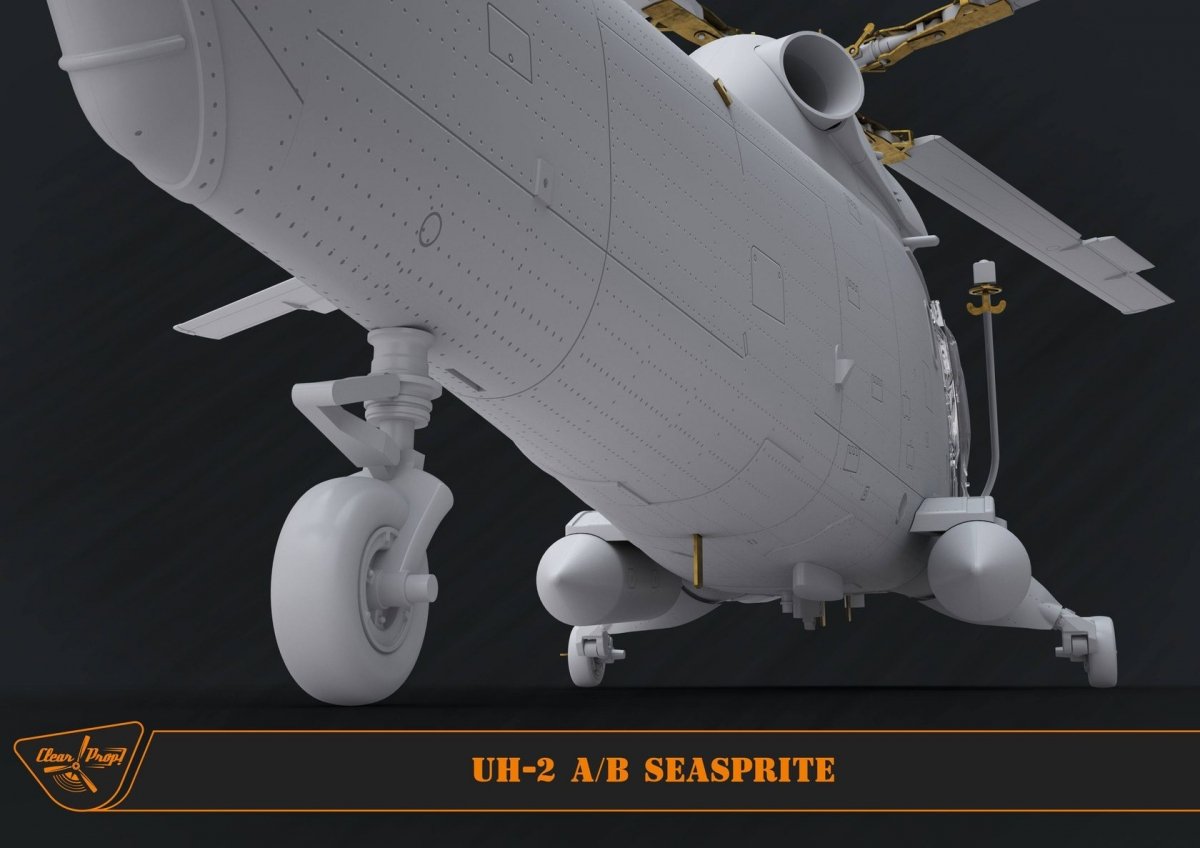 Clear Prop! CP72002 UH-2 A/B Seasprite ADVANCED KIT 1/72 – image 10