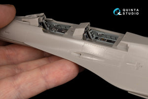Intérieur coloré imprimé en 3D sur papier décalcomanie Quinta Studio QD48059 Mitsubishi F-2B (Hasegawa) 1/48 – image 10