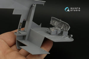 Quinta Studio QDS-35100 CH-54A 3D-Printed &amp;amp; coloured Interior on decal paper (ICM) (Small version) 1/35 – immagine 7
