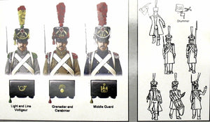 Hat 9311 French Elites in Greatcoats Command 1/32