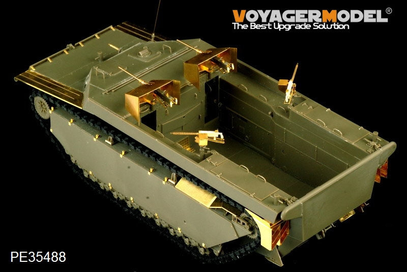 Voyager Model PE35488 WWII US LVT-4 Water Buffalo Landing Vehicle Tracked Late version basic For AFV CLUB 35198 1/35 – Bild 2