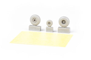 Eduard 6481109 UH-60 wheels ICM 1/48 – Bild 4