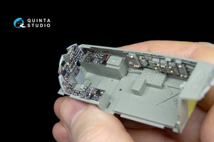 Quinta Studio QD48039 F-15C 3D-Printed &amp;amp; coloured Interior on decal paper (for GWH kit) 1/48 – immagine 5