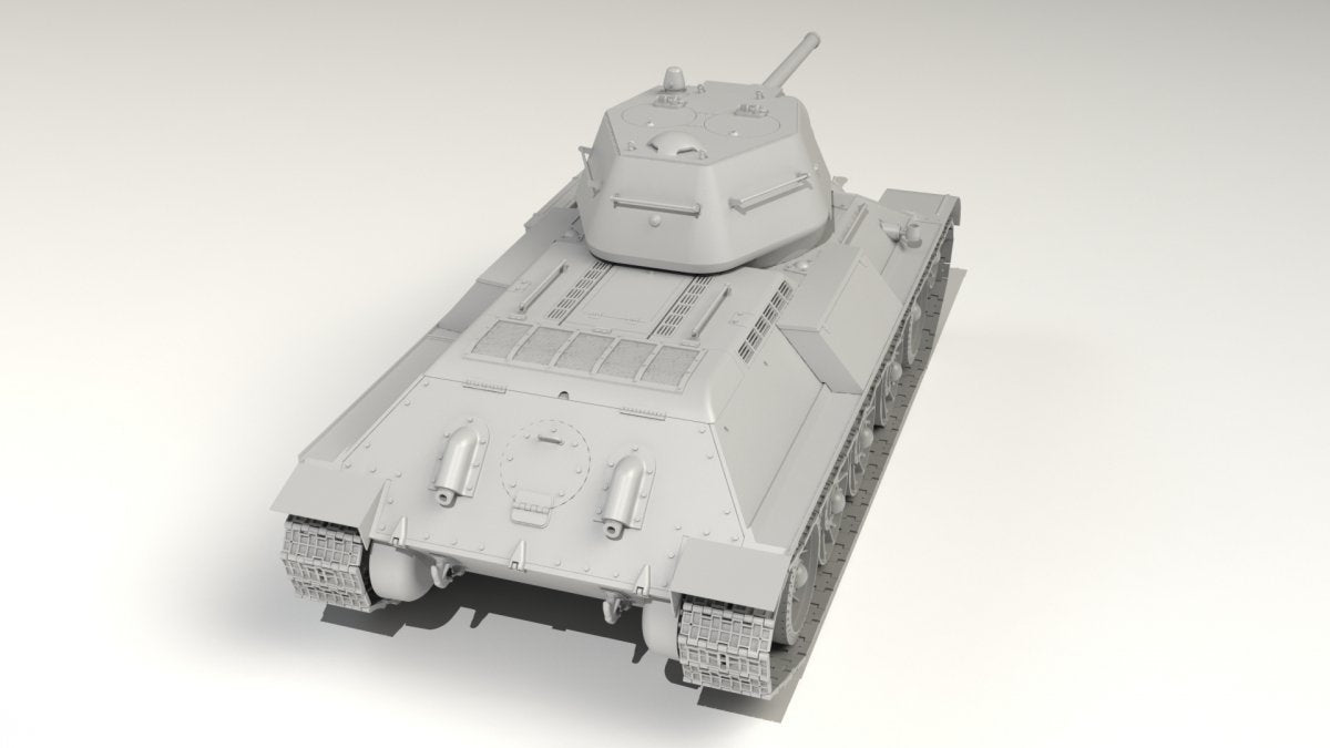 ICM 35370 Pz.Kpfw. 747 T-34 (r), WWII German Medium Tank 1/35 – Bild 4