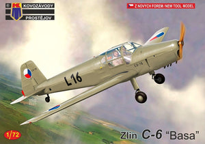 Kovozavody Prostejov KPM0230 Zlin C-6 “Basa” 1/72