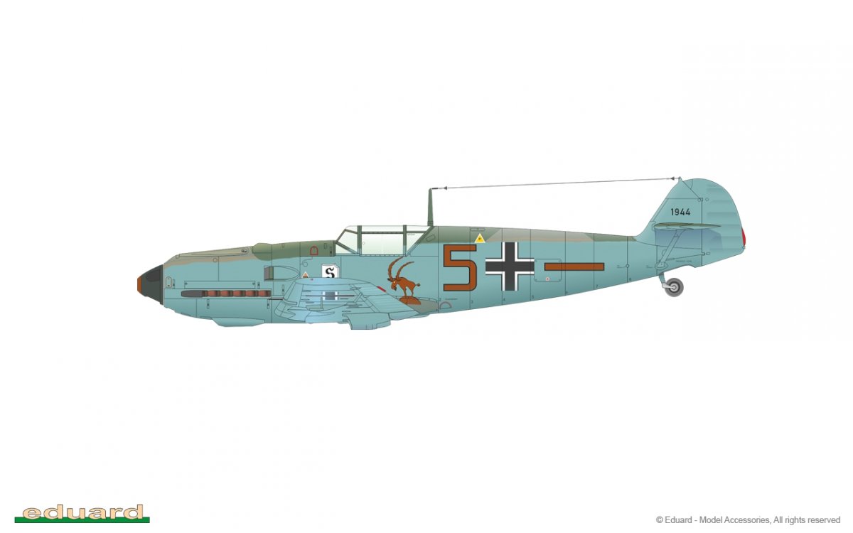 Eduard 84157 Bf 109E-3 Weekend Edition 1/48 – imagen 4