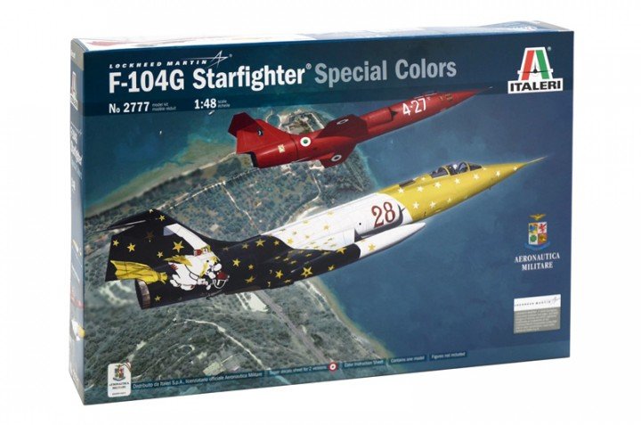 Italeri 2777 F-104 G STARFIGHTER Special Colors 1/48