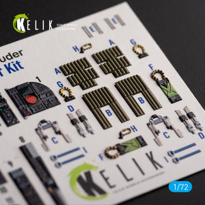 KELIK K72129 A-6E Intruder - interior 3D decals for Trumpeter kit 1/72 – zdjęcie 5