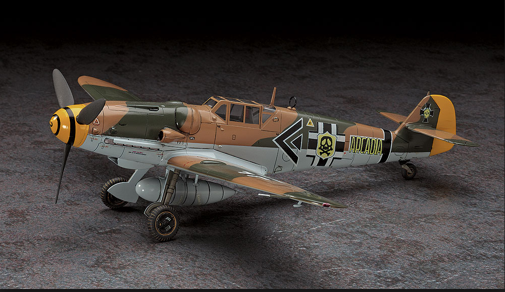 Hasegawa ST31 MESSERSCHMITT Bf109F-4 TROP 1/32 – immagine 2