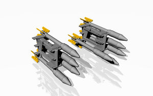 Armory Models ACA4814 S-3K unguided missiles w/ APU-14U launcher rack 1/48 – Bild 2