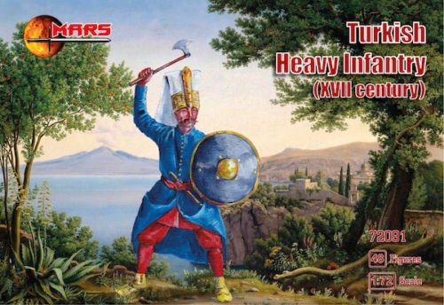 Mars 72091 Turkish heavy infantry 17th century 1/72